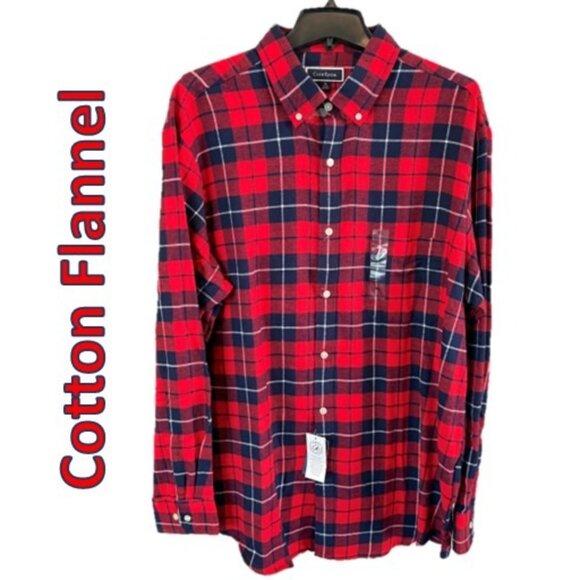Club Room Other - Club Room Men's Cotton Flannel Button-Down Shirt